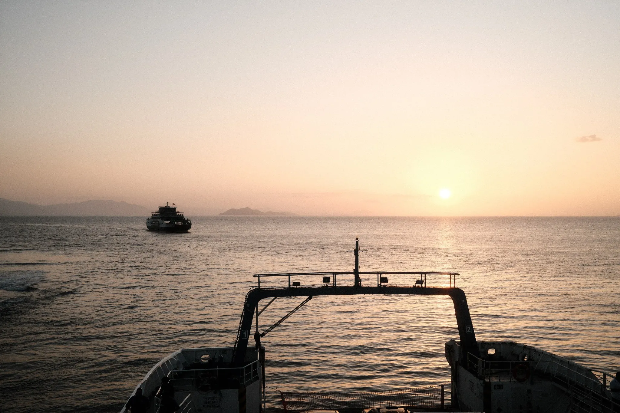 Ocean Sunset, rendered in Kodachrome II