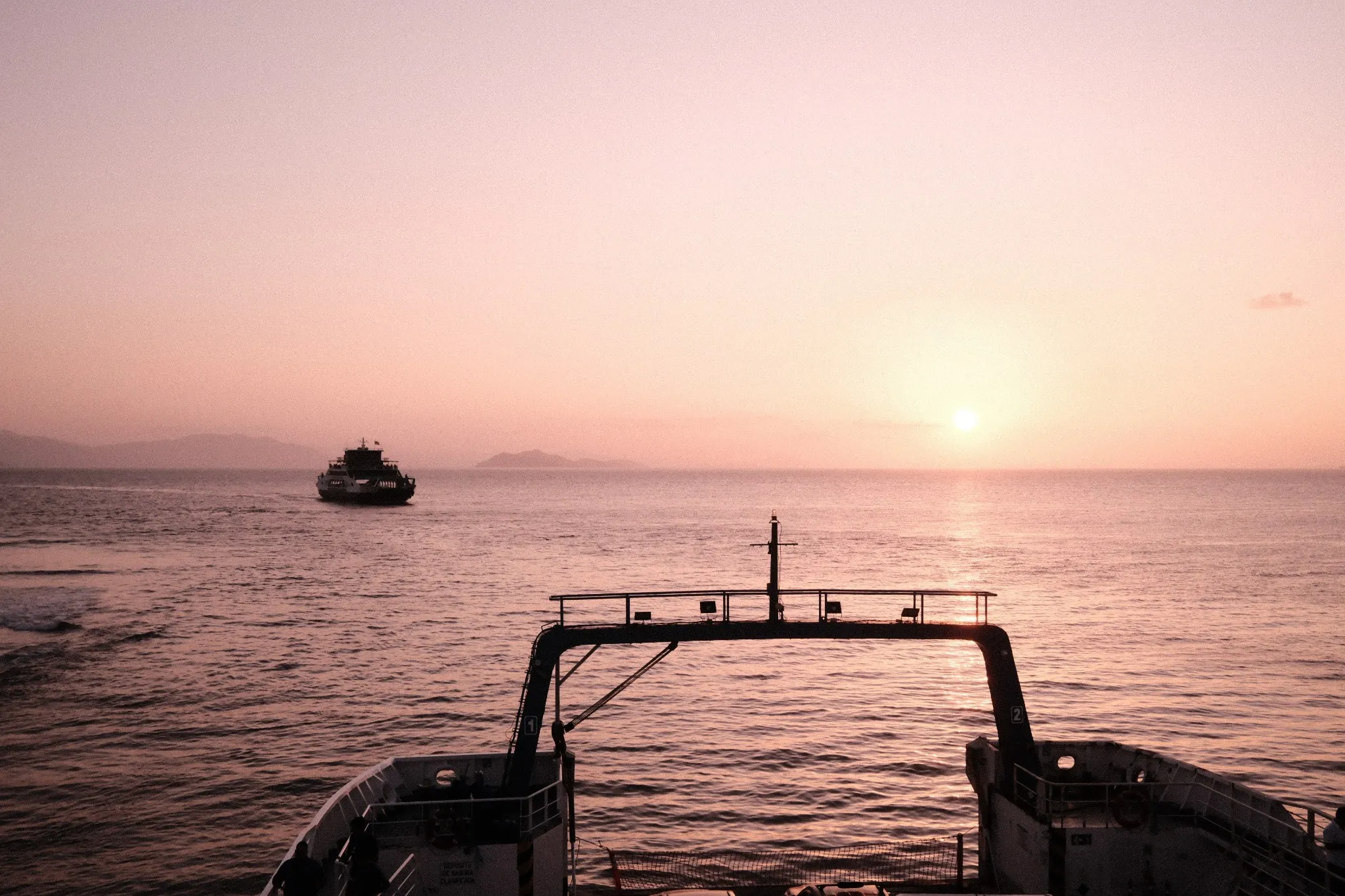 Ocean Sunset, rendered in Kodak Elite Chrome 200 Color Fade