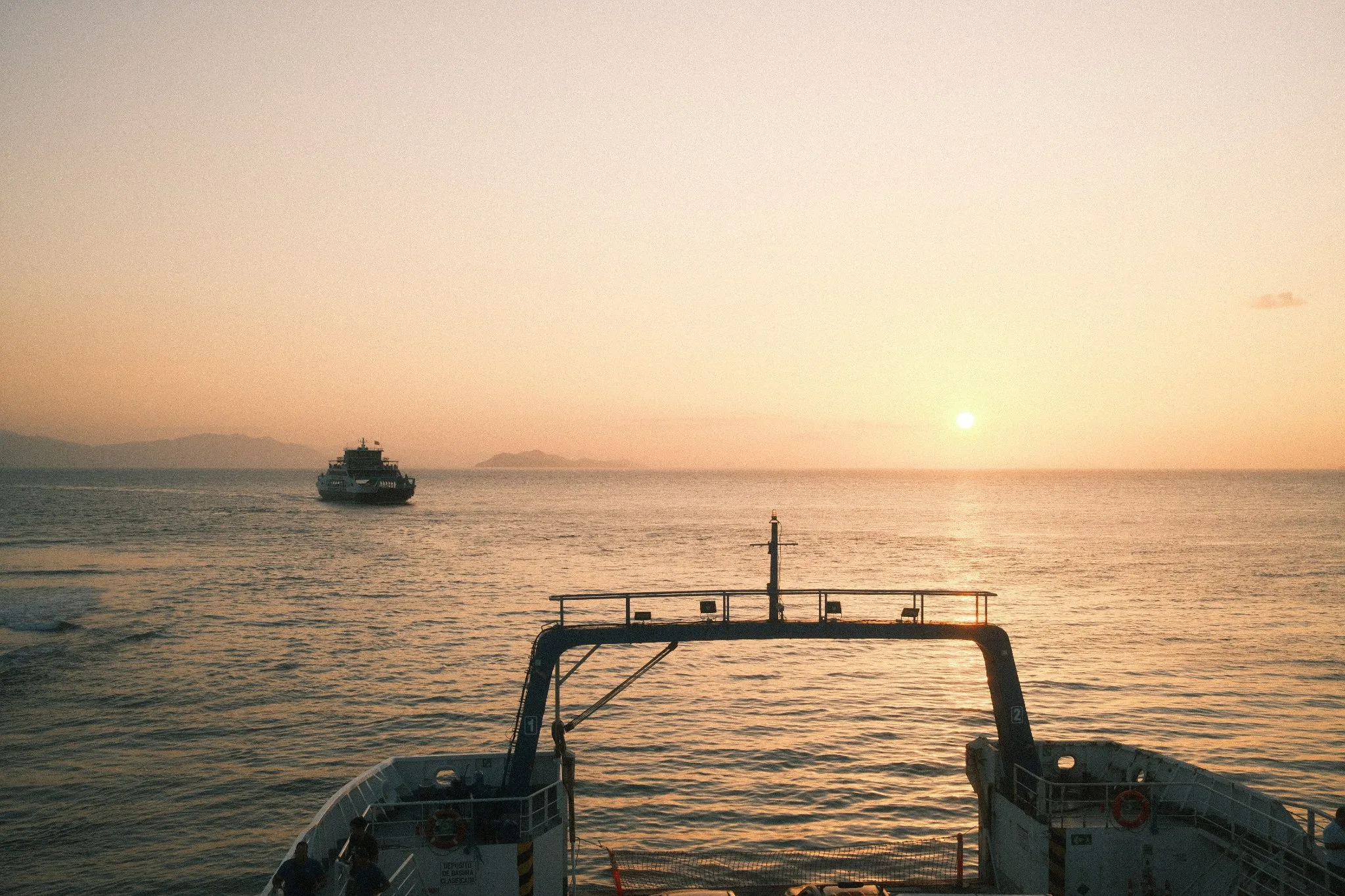 Ocean Sunset, rendered in Superia Xtra 400