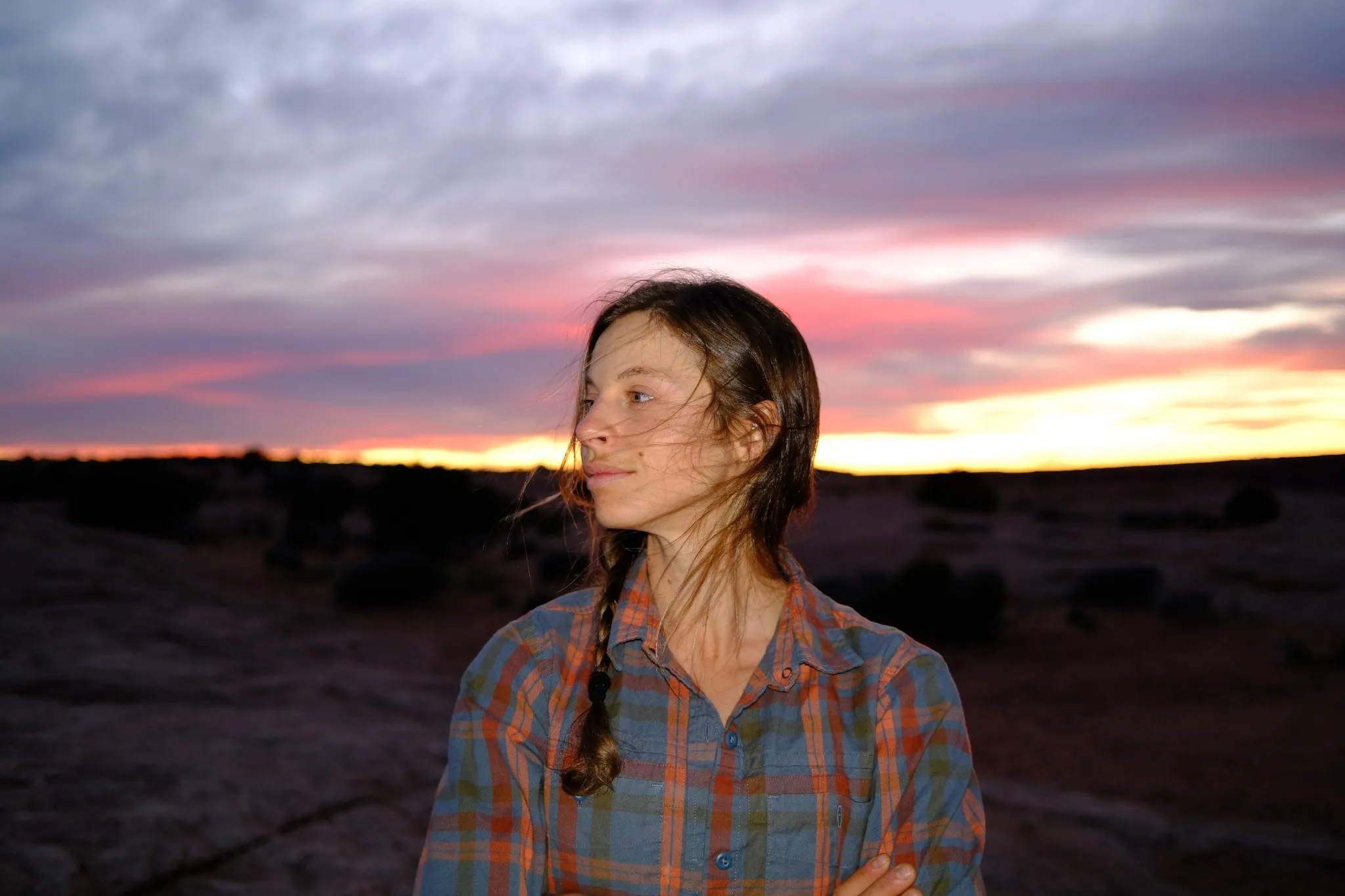 Portrait, rendered in Velvia / Vivid