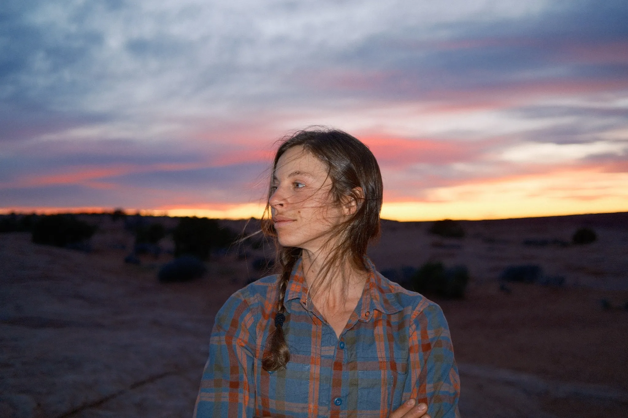 Portrait, rendered in Appalachian Negative