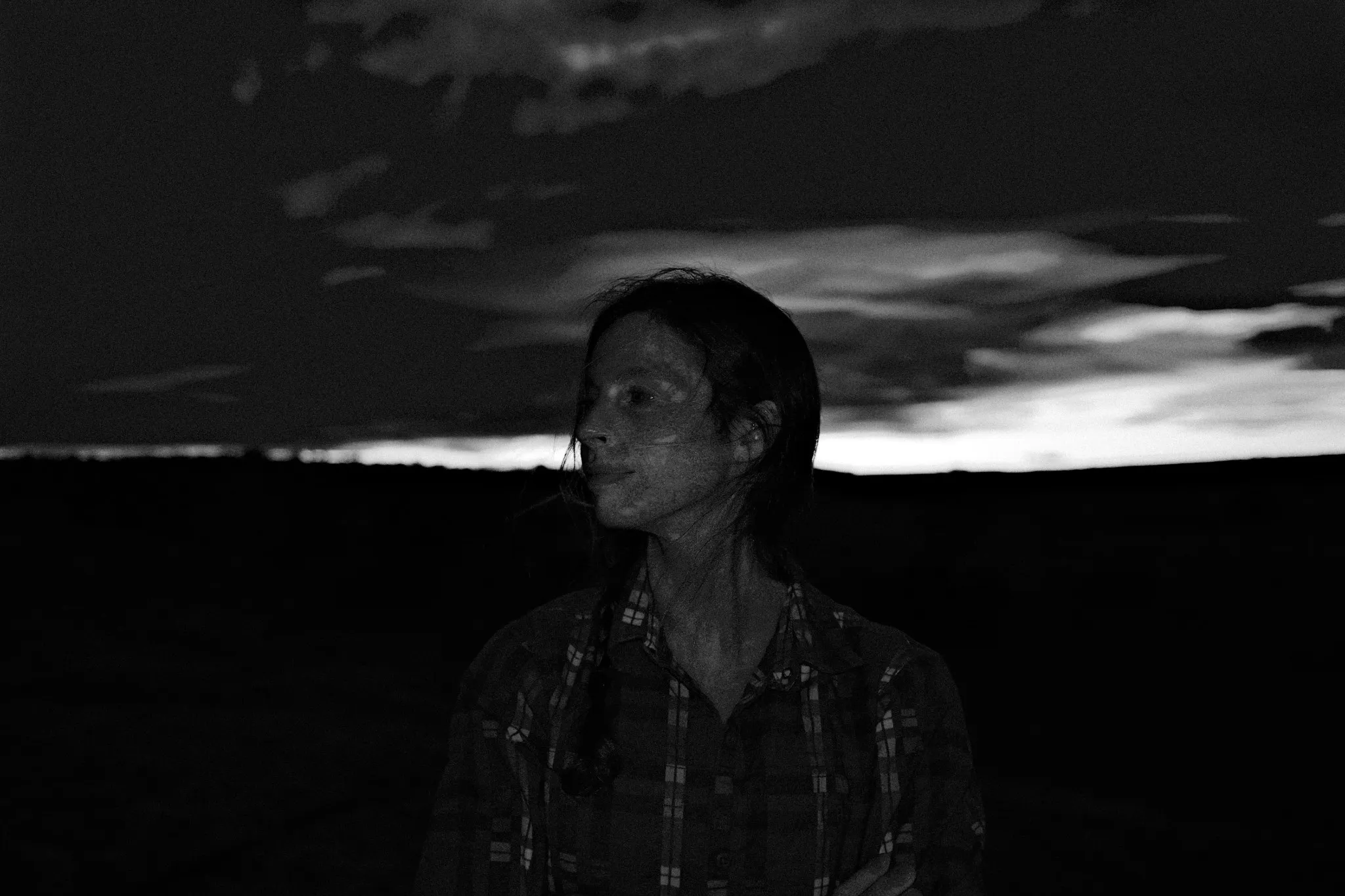 Portrait, rendered in Black & White Infrared