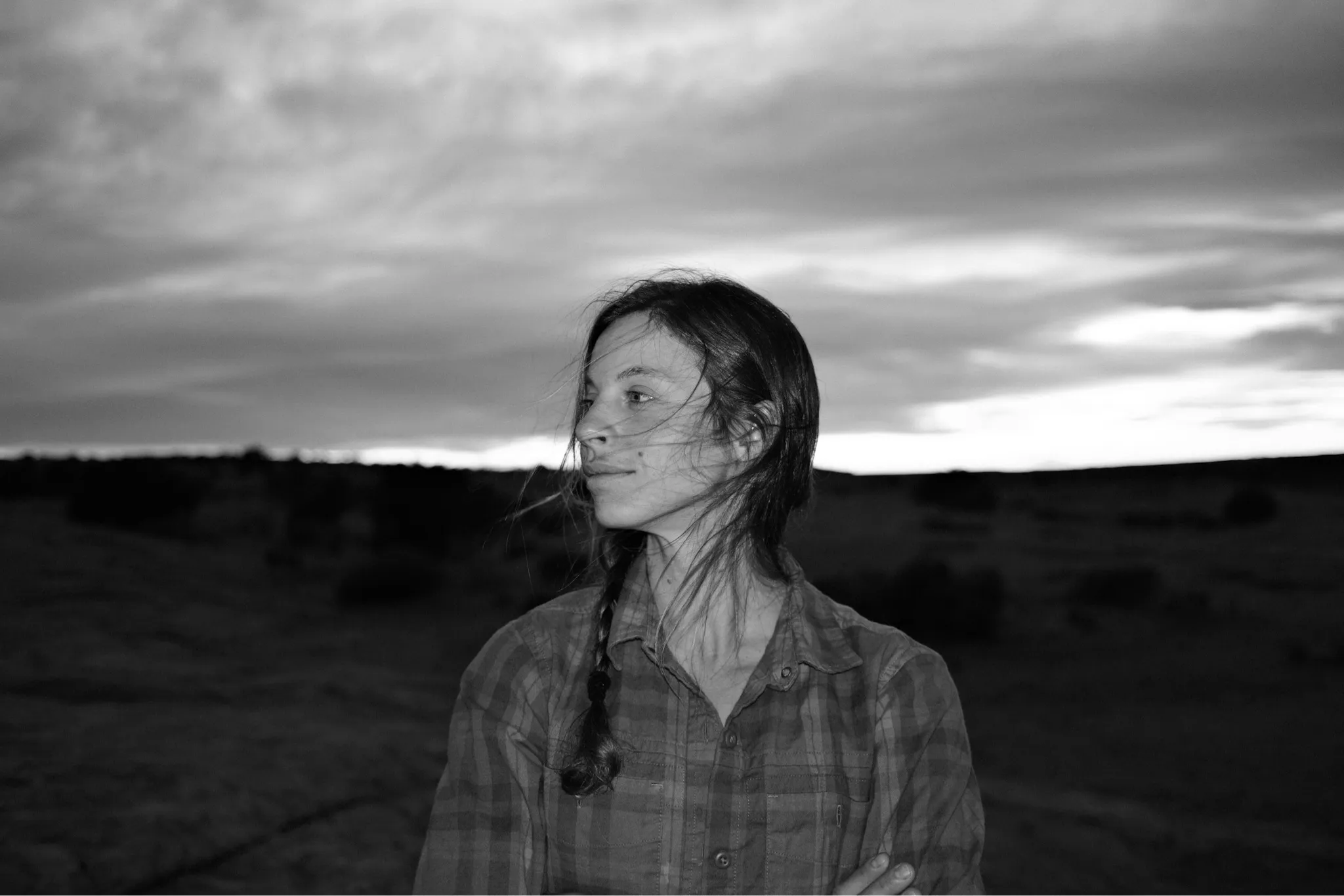 Portrait, rendered in Ilford Pan F Plus 50