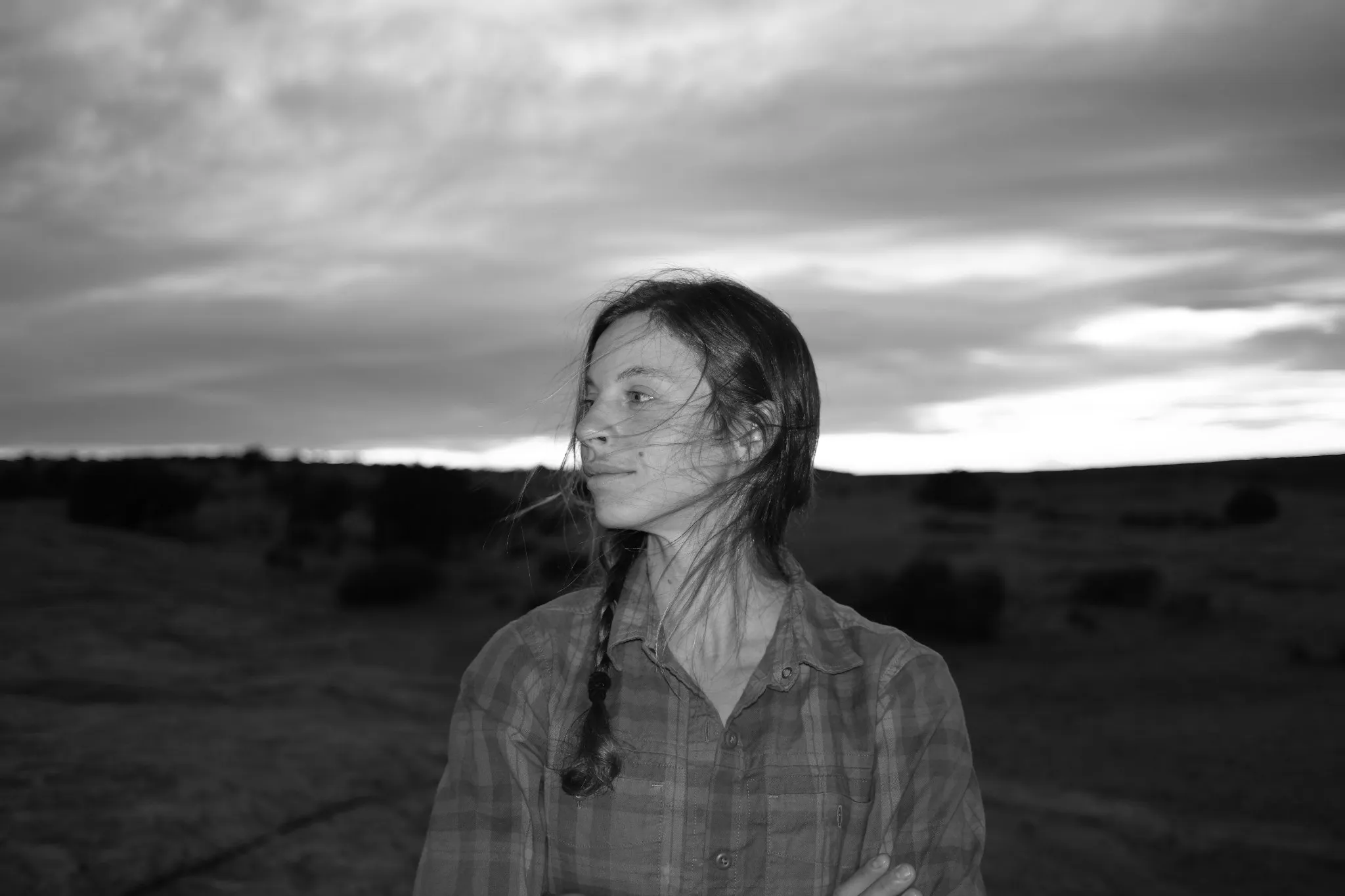Portrait, rendered in Monochrome