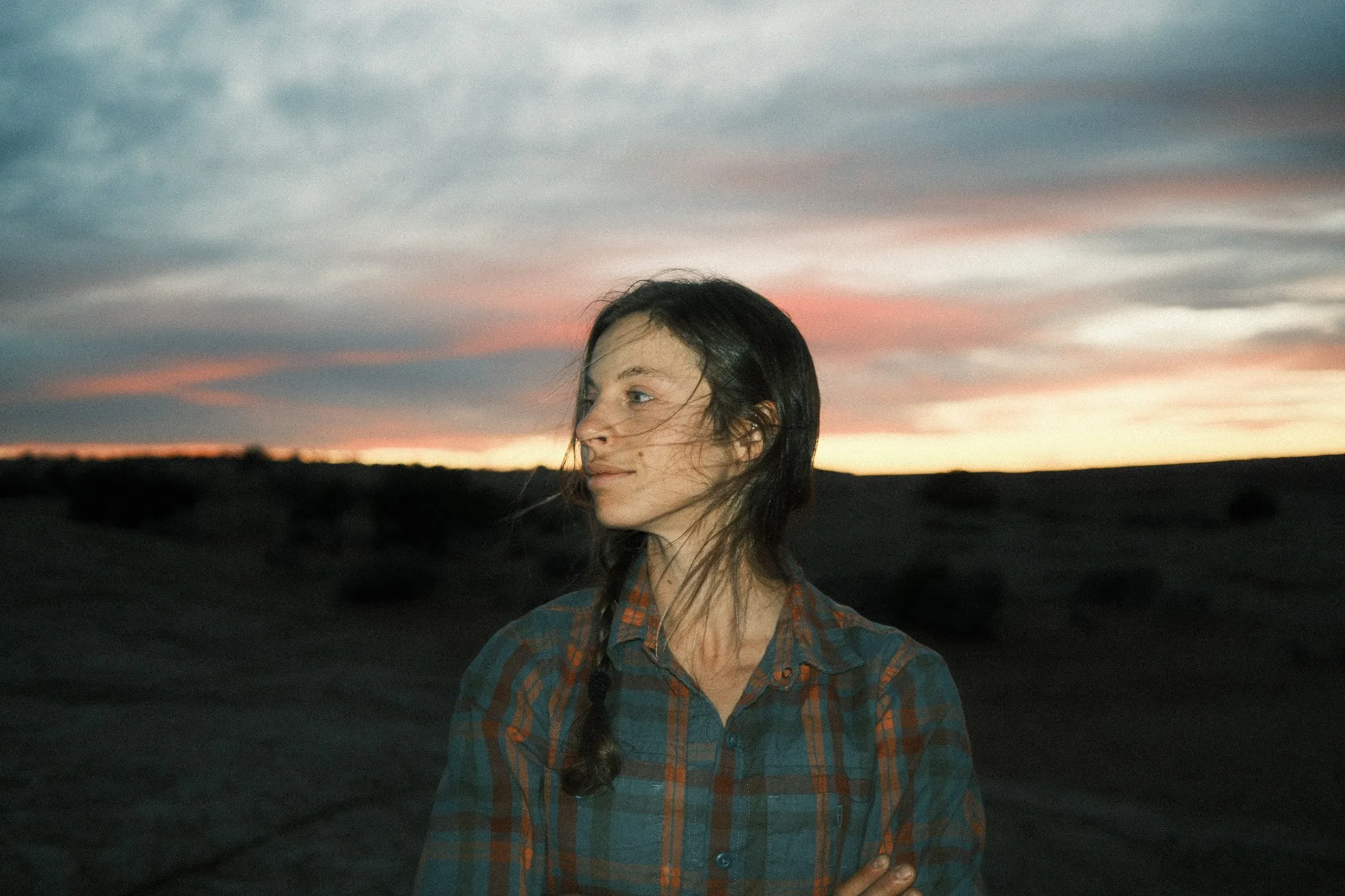 Portrait, rendered in Kodak Max 800