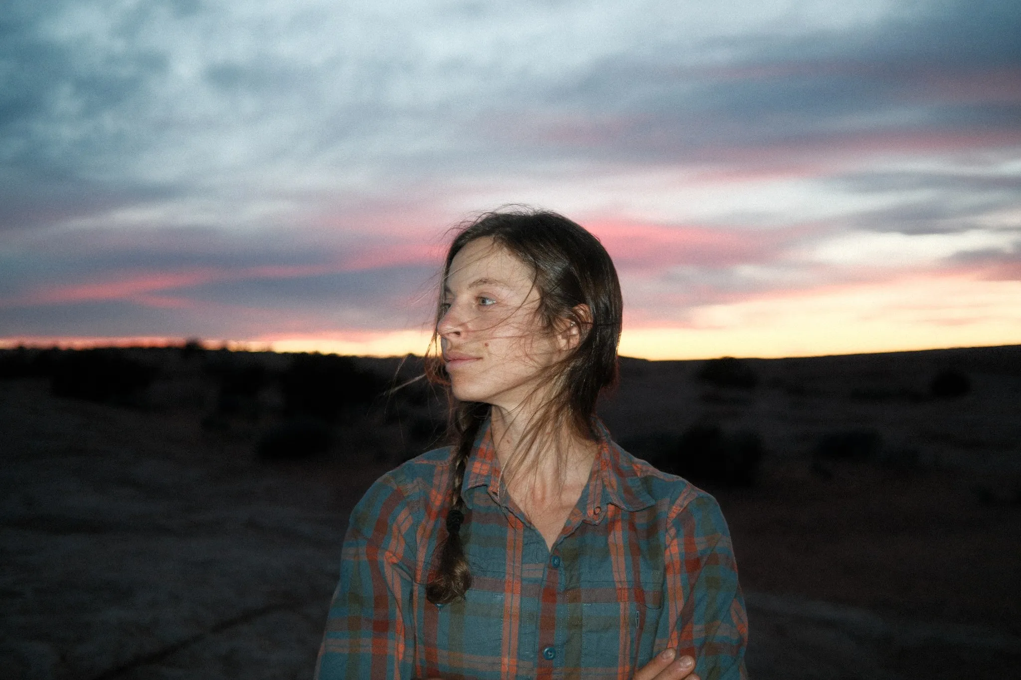 Portrait, rendered in Kodak Portra 800