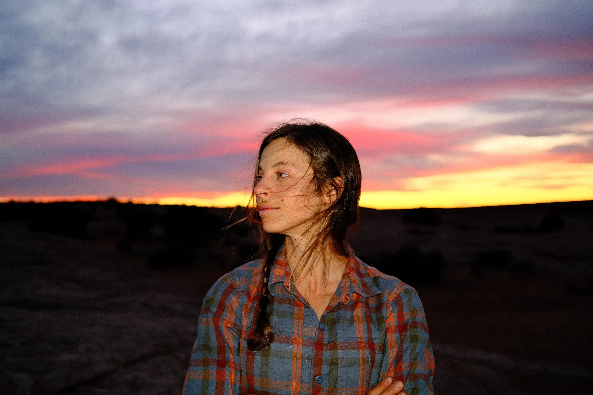Portrait, rendered in Velvia
