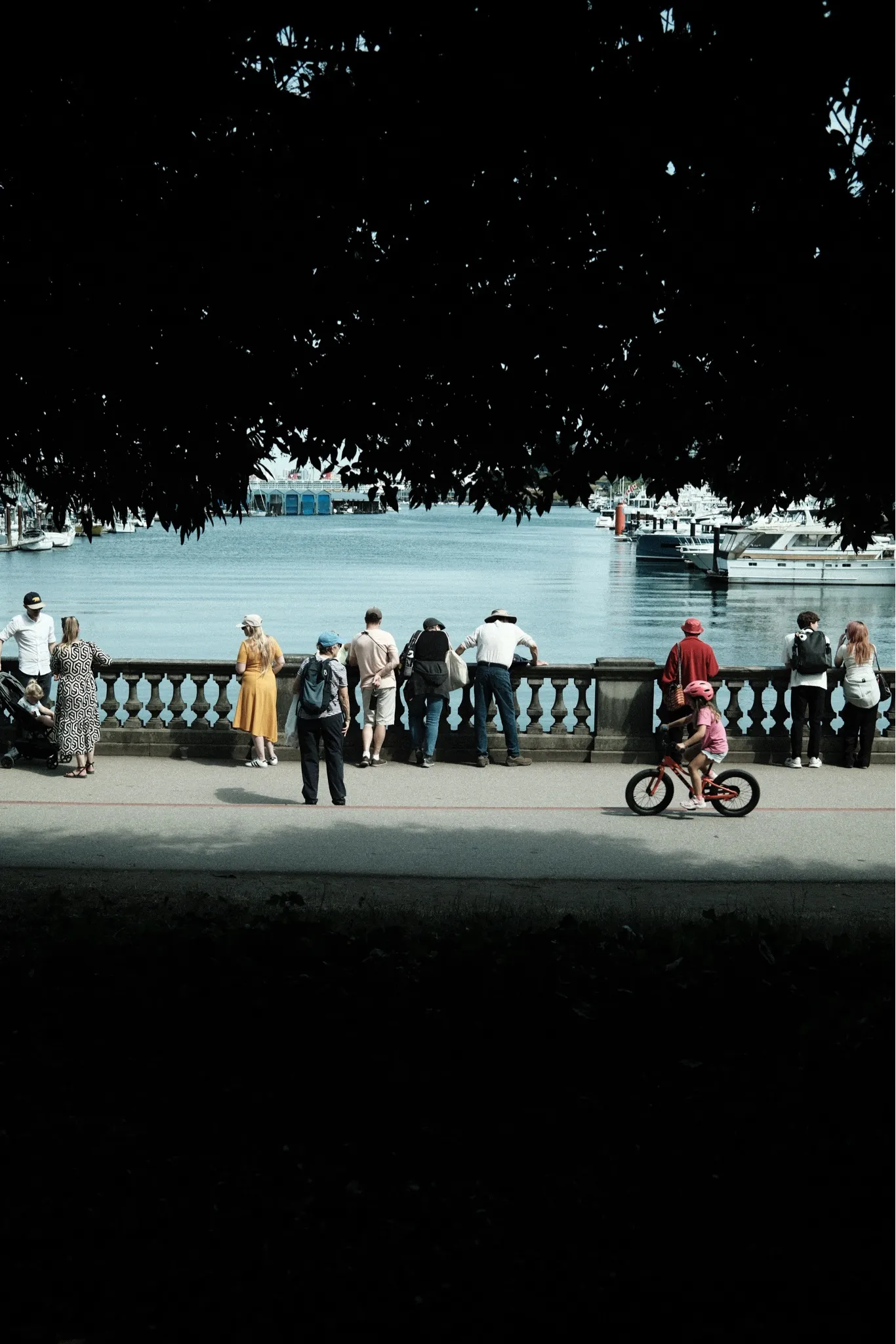 Seawall, rendered in Vintage Agfacolor