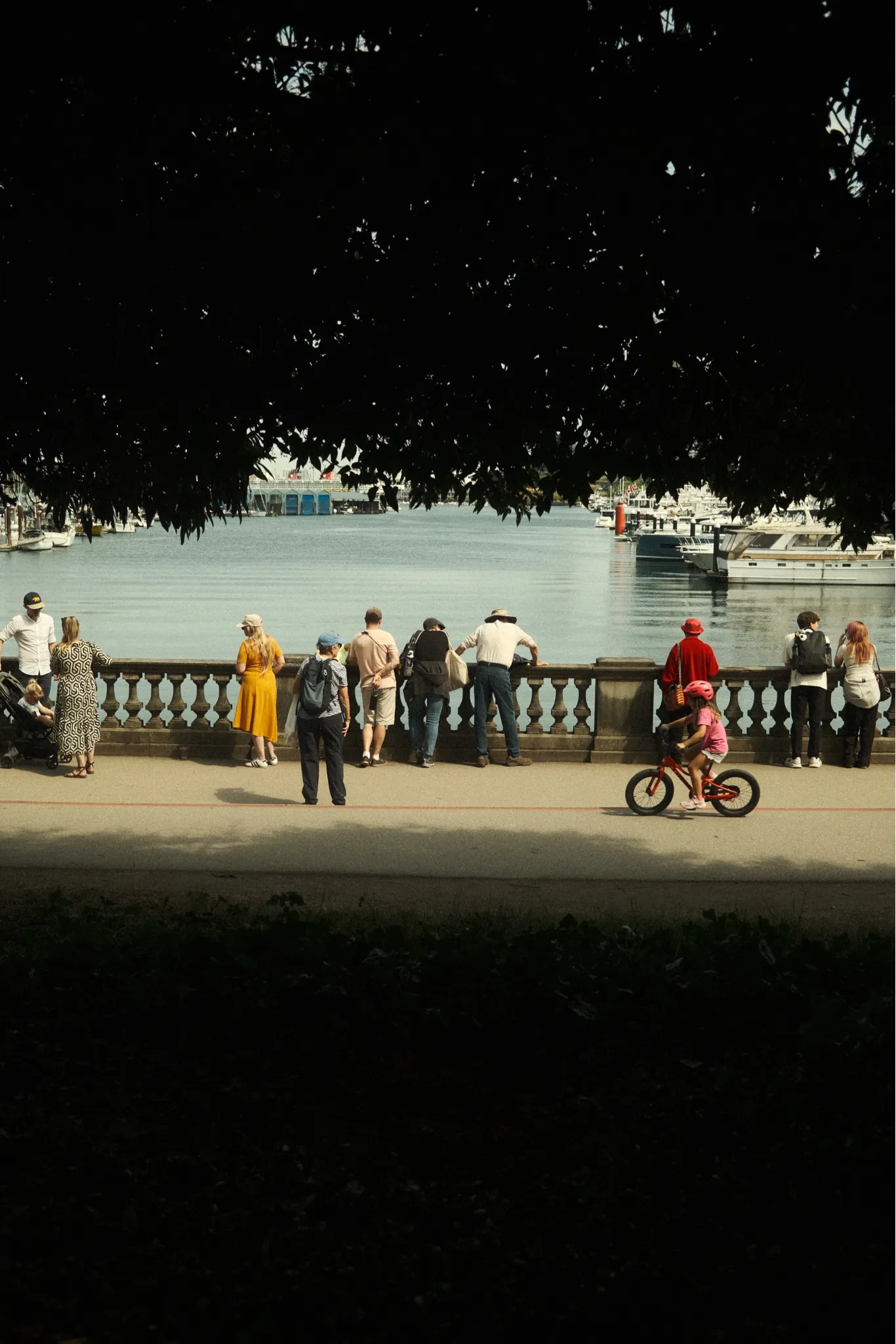Seawall, rendered in Vintage Color