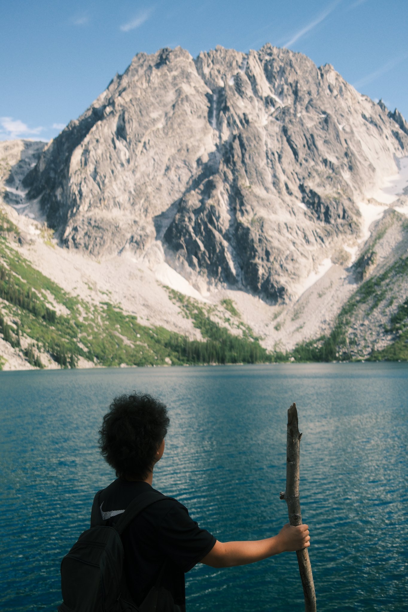 Photo shot with the Alpine Negative recipe